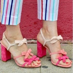 J. CREW PINK HEELS